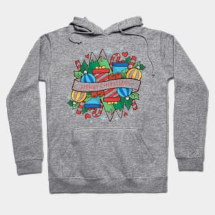 Mery Christmas Lovely Design Hoodie